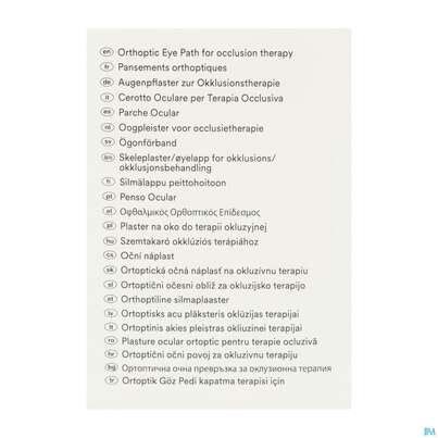 Augenpflaster Opticlude/3m Maxi 8x 5,7cm 1539 20st, A-Nr.: 0184951 - 06