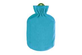 Wärmflasche Flauschbezug petrol, A-Nr.: 5398616 - 01