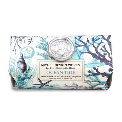 Sie sehen eine Packung Michel Design Works Badeseife Ocean Tide, Produktbild: 01 Michel Design Works Badeseife Ocean Tide, A-Nr.: 5863616 - 01