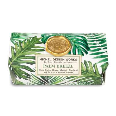 Sie sehen eine Packung Michel Design Works Badeseife Palm Breeze, Produktbild: 01 Michel Design Works Badeseife Palm Breeze, A-Nr.: 5912674 - 01