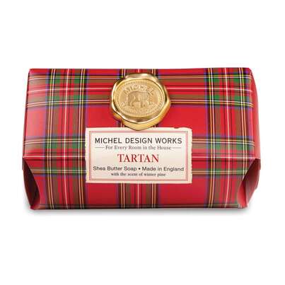 Sie sehen eine Packung Michel Design Works Badeseife Tartan, Produktbild: 01 Michel Design Works Badeseife Tartan, A-Nr.: 5912668 - 01
