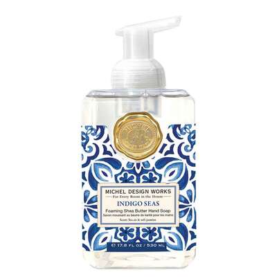 Sie sehen eine Packung Michel Design Works Seifenschaum Indigo Seas, Produktbild: 01 Michel Design Works Seifenschaum Indigo Seas, A-Nr.: 5964872 - 01