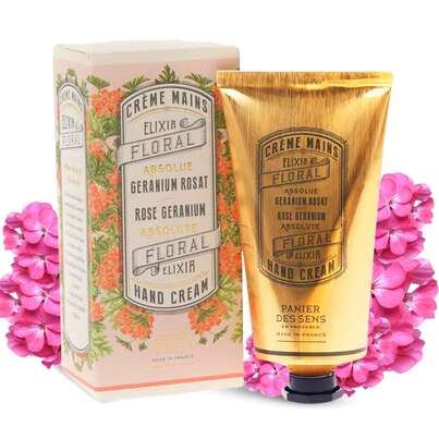 Sie sehen eine Packung Handcreme Rosengeranie, Produktbild: 01 Handcreme Rosengeranie, A-Nr.: 5917909 - 01