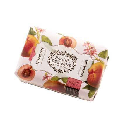 Sie sehen eine Packung Seife Pfirsich, Produktbild: 01 Seife Pfirsich, A-Nr.: 5917648 - 01