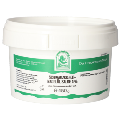 SCHWARZKIEFERNADELÖL SALBE 5% 450 G, A-Nr.: 5802684 - 01