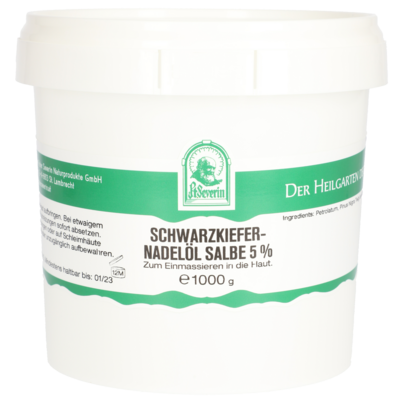 SCHWARZKIEFERNADELÖL SALBE 5% 1000 G, A-Nr.: 5802690 - 01