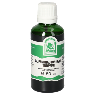 Sie sehen eine Packung SEIFENKRAUTWURZEL TROPFEN 50 ML, Produktbild: 01 SEIFENKRAUTWURZEL TROPFEN 50 ML, A-Nr.: 5725794 - 01