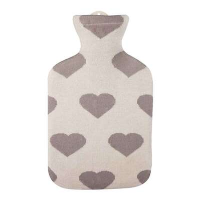 Wärmflasche Strick Öko-Tex Herz-Ass 2,0L, A-Nr.: 5398266 - 01