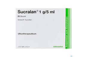 Sucralan Orale Susp 1g/5ml Btl 20st, A-Nr.: 1286429 - 01