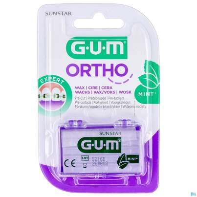 Zahnpflege Gum Orthodontisches Wachs Minzgeschmack Nr 724 1st, A-Nr.: 5632101 - 04