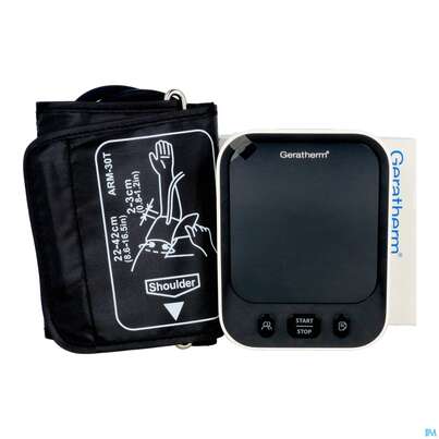 Sie sehen eine Packung Blutdruckmesser Geratherm Oberarm Vivo 1st, Produktbild: 12 Blutdruckmesser Geratherm Oberarm Vivo 1st, A-Nr.: 5887717 - 12