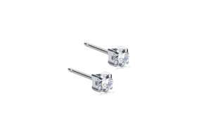 Blomdahl Ohrstecker Tiffany Titan White 5mm, A-Nr.: 6020340 - 01