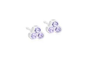 Blomdahl Ohrstecker Klee violett, A-Nr.: 6020185 - 01