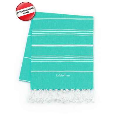 LeStoff Hamamtuch Turquise, A-Nr.: 5839629 - 02