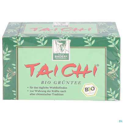 Sie sehen eine Packung Gruener Tee Baders Tai Chi Premium 1,5g Beutel 20st, Produktbild: 01 Gruener Tee Baders Tai Chi Premium 1,5g Beutel 20st, A-Nr.: 2386363 - 01