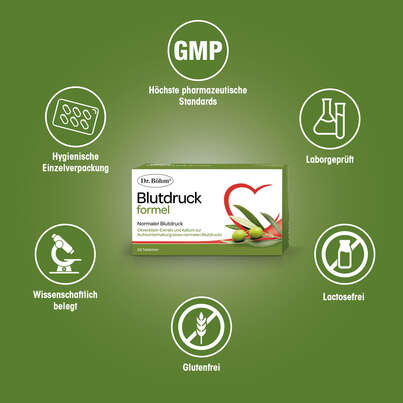 Sie sehen eine Packung Dr. Böhm Blutdruckformel, Produktbild: 04 Dr. Böhm Blutdruckformel, A-Nr.: 5607965 - 04