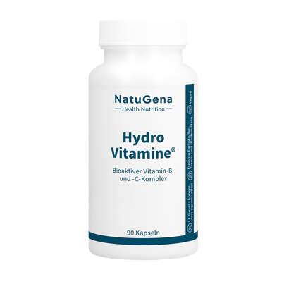 Sie sehen eine Packung NatuGena HydroVitamine Kapseln, Produktbild: 01 NatuGena HydroVitamine Kapseln, A-Nr.: 5178240 - 01