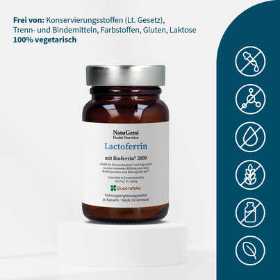 NatuGena Lactoferrin Kapseln, A-Nr.: 5665974 - 03