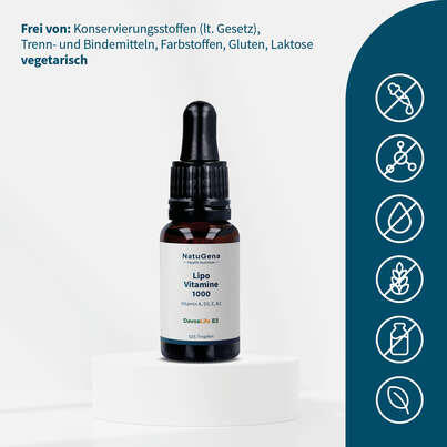NatuGena LipoVitamine 1000 Tropfen, A-Nr.: 5404280 - 03