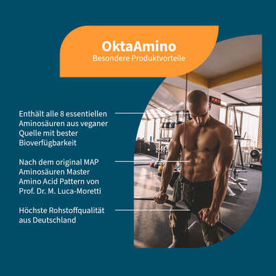 Sie sehen eine Packung NatuGena OktaAmino Presslinge, Produktbild: 02 NatuGena OktaAmino Presslinge, A-Nr.: 5178317 - 02