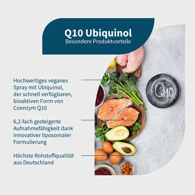 Sie sehen eine Packung NatuGena Q10 Ubiquinol 100 ml Spray, Produktbild: 02 NatuGena Q10 Ubiquinol 100 ml Spray, A-Nr.: 5815178 - 02