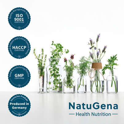 Sie sehen eine Packung NatuGena Q10 Ubiquinol 100 ml Spray, Produktbild: 05 NatuGena Q10 Ubiquinol 100 ml Spray, A-Nr.: 5815178 - 05