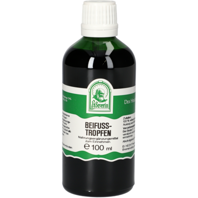 Sie sehen eine Packung BEIFUSS TROPFEN 100 ML, Produktbild: 01 BEIFUSS TROPFEN 100 ML, A-Nr.: 4402913 - 01