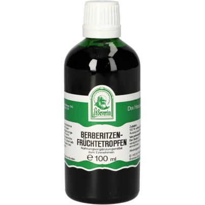 Sie sehen eine Packung BERBERITZENFRUECHTE TROPFEN 100 ML, Produktbild: 01 BERBERITZENFRUECHTE TROPFEN 100 ML, A-Nr.: 4409045 - 01