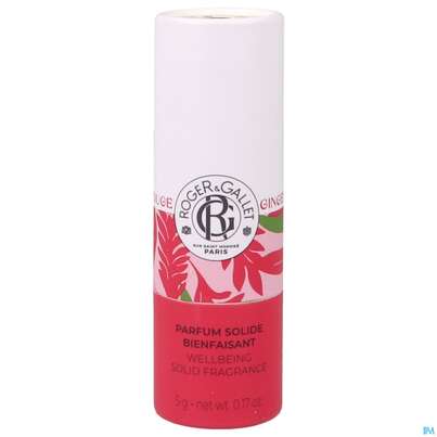 Sie sehen eine Packung Roger & Gallet Gingembre Rouge Wellbeing/solid Fragrance 5g, Produktbild: 03 Roger & Gallet Gingembre Rouge Wellbeing/solid Fragrance 5g, A-Nr.: 5889981 - 03