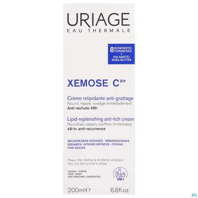 Uriage Xemose Reizungslindernde Lipidaufbau-creme 200ml, A-Nr.: 5618839 - 02