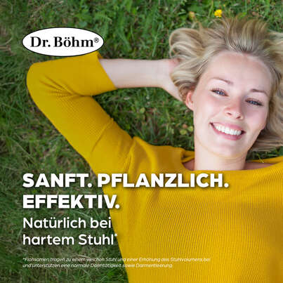 Sie sehen eine Packung Dr. Böhm Darm aktiv fruchtig, Produktbild: 02 Dr. Böhm Darm aktiv fruchtig, A-Nr.: 5891765 - 02