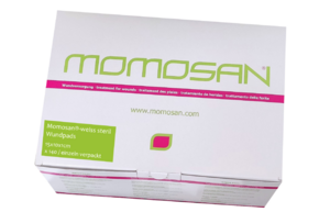 MOMOSAN-weiss steril Wund-Pads 15x10x1cm 140 Stück, A-Nr.: 3995058 - 01