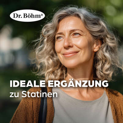 Sie sehen eine Packung Dr. Böhm Coenzym Q10, Produktbild: 02 Dr. Böhm Coenzym Q10, A-Nr.: 5957174 - 02
