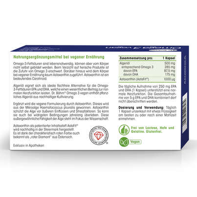 Dr. Böhm® Omega 3 vegan, A-Nr.: 5711013 - 06