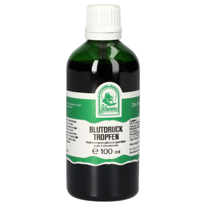Sie sehen eine Packung BLUTDRUCK TROPFEN 100 ML, Produktbild: 01 BLUTDRUCK TROPFEN 100 ML, A-Nr.: 5740730 - 01