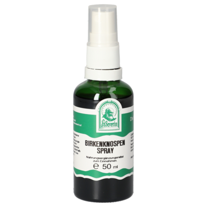 Sie sehen eine Packung BIRKENKNOSPEN SPRAY 50 ML, Produktbild: 01 BIRKENKNOSPEN SPRAY 50 ML, A-Nr.: 5853227 - 01