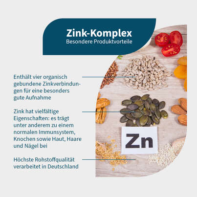 Sie sehen eine Packung NatuGena Zink-Komplex Presslinge, Produktbild: 02 NatuGena Zink-Komplex Presslinge, A-Nr.: 5404328 - 02
