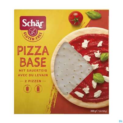 Sie sehen eine Packung Glutenfreie Produkte-schaer Pizzaboden 22403 2x150 300g, Produktbild: 04 Glutenfreie Produkte-schaer Pizzaboden 22403 2x150 300g, A-Nr.: 2528892 - 04