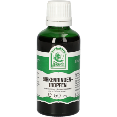 Sie sehen eine Packung BIRKENRINDEN TROPFEN 50 ML, Produktbild: 01 BIRKENRINDEN TROPFEN 50 ML, A-Nr.: 3206848 - 01