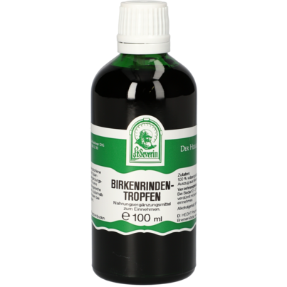 Sie sehen eine Packung BIRKENRINDEN TROPFEN 100 ML, Produktbild: 01 BIRKENRINDEN TROPFEN 100 ML, A-Nr.: 3238073 - 01