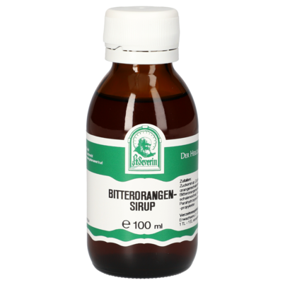Sie sehen eine Packung BITTERORANGEN SIRUP 100 ML, Produktbild: 01 BITTERORANGEN SIRUP 100 ML, A-Nr.: 4394912 - 01