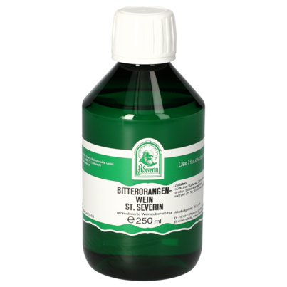 Sie sehen eine Packung BITTERORANGENWEIN ST. SEVERIN 250 ML, Produktbild: 01 BITTERORANGENWEIN ST. SEVERIN 250 ML, A-Nr.: 4312802 - 01