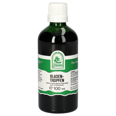 Sie sehen eine Packung BLASEN-TROPFEN 100 ML, Produktbild: 01 BLASEN-TROPFEN 100 ML, A-Nr.: 4854673 - 01