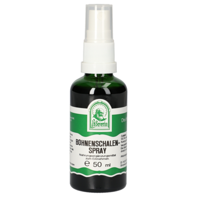 Sie sehen eine Packung BOHNENSCHALEN SPRAY 50 ML, Produktbild: 01 BOHNENSCHALEN SPRAY 50 ML, A-Nr.: 4443674 - 01