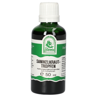 Sie sehen eine Packung SANIKELKRAUT TROPFEN 50 ML, Produktbild: 01 SANIKELKRAUT TROPFEN 50 ML, A-Nr.: 4403309 - 01