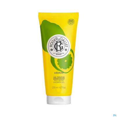 Sie sehen eine Packung Roger&gallet CÉdrat Duschgel 200ml, Produktbild: 06 Roger&gallet CÉdrat Duschgel 200ml, A-Nr.: 5669765 - 06