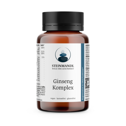 Sie sehen eine Packung STEINMANDL GINSENG KOMPLEX KPS, Produktbild: 01 STEINMANDL GINSENG KOMPLEX KPS, A-Nr.: 5977455 - 01