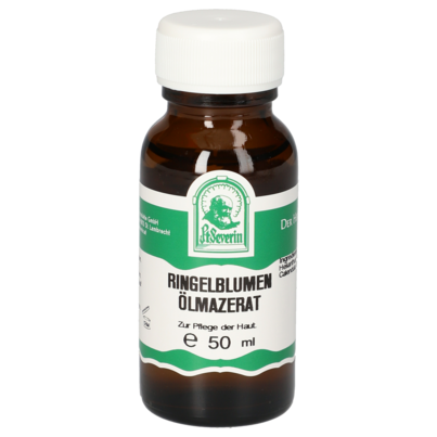 Sie sehen eine Packung RINGELBLUMEN ÖLMAZERAT 50 ML, Produktbild: 01 RINGELBLUMEN ÖLMAZERAT 50 ML, A-Nr.: 5918872 - 01