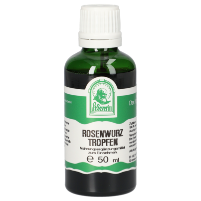 Sie sehen eine Packung ROSENWURZ TROPFEN 50 ML, Produktbild: 01 ROSENWURZ TROPFEN 50 ML, A-Nr.: 5773623 - 01