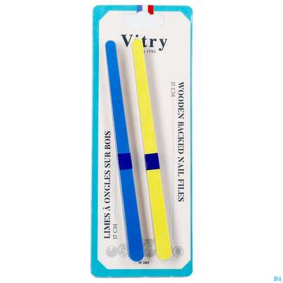 Sie sehen eine Packung Feile Vitry Set Kristall 17cm 2069 1st, Produktbild: 02 Feile Vitry Set Kristall 17cm 2069 1st, A-Nr.: 4627859 - 02